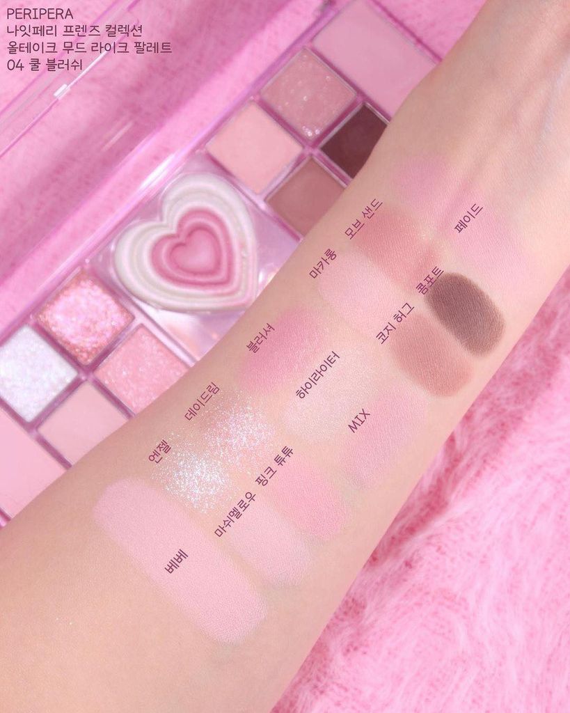 Phấn Mắt Peripera All Take Mood #04 Cool Blush