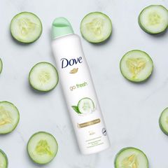 Xịt Khử Mùi Dove 48h 250ml #Dưa Leo (Mẫu Mới)
