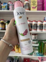 Xịt Khử Mùi Dove 48h 250ml #Lựu (Mẫu Mới)