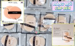 Bông Phấn Khô Vacosi Tròn Nhỏ BP01 (Bịch 2 Cái)