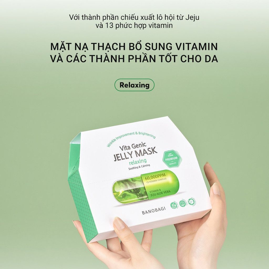 Mặt Nạ Banobagi Premium Vitamin B (Xanh Lá)