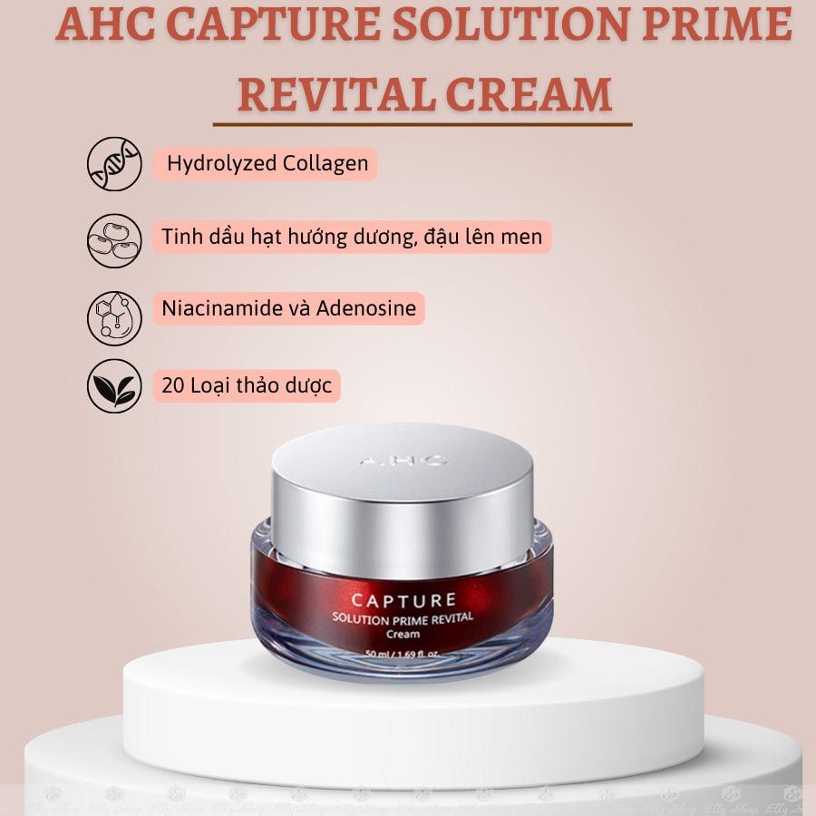 Kem AHC Capture #Revital 50ml (Đỏ)