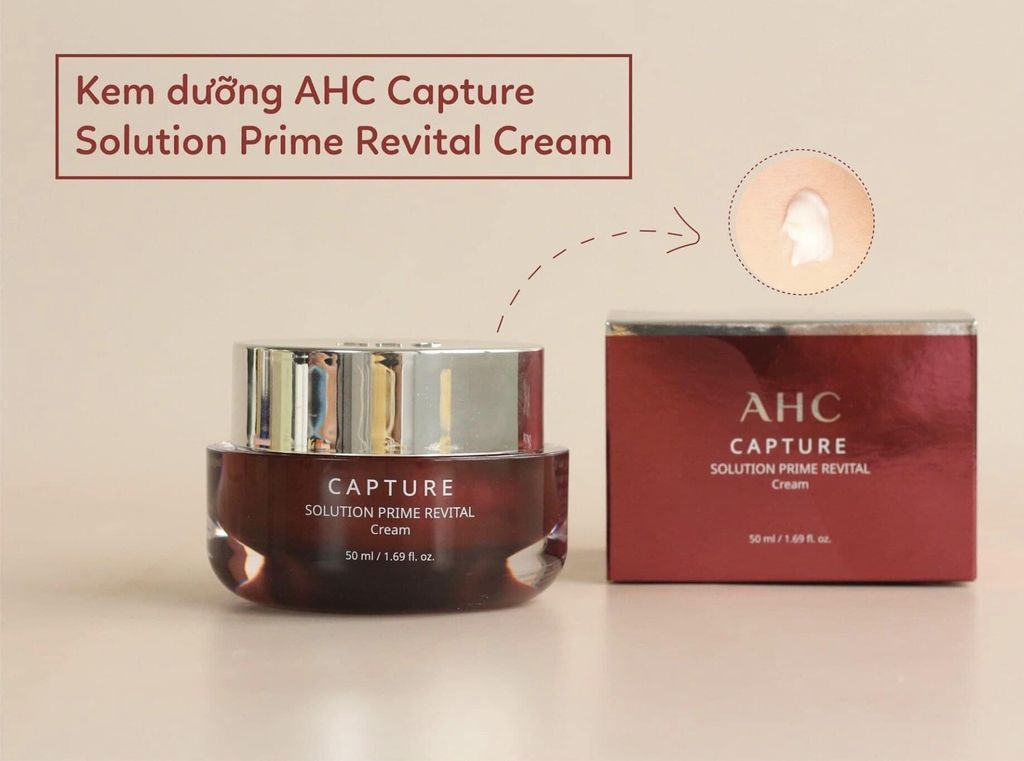 Kem AHC Capture #Revital 50ml (Đỏ)