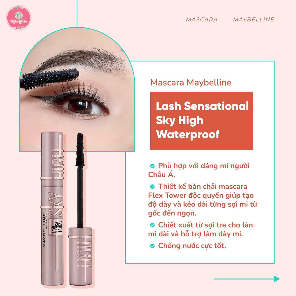 Maybelline - MCR Dày&Dài Sky Hight 804