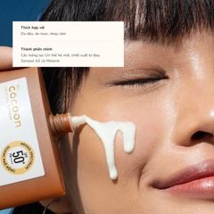 Sữa Chống Nắng Cocoon Bí Đao Winter Melon Sun Fluid SPF50+ PA++++ 50ml