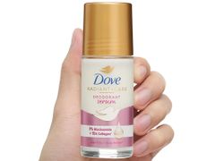 Lăn Khử Mùi Dove Sáng Da Niacinamide + Collagen 45ml