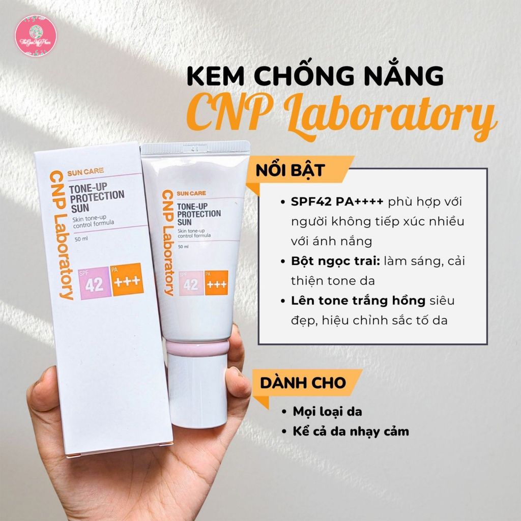 Kem Chống Nắng Nâng Tone CNP Laboratory 50ml