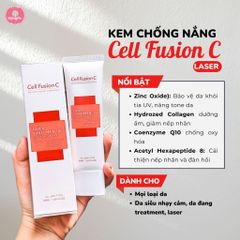 KCN Cell Fusion C SPF 50+ PA+++ 50ml (Đỏ)