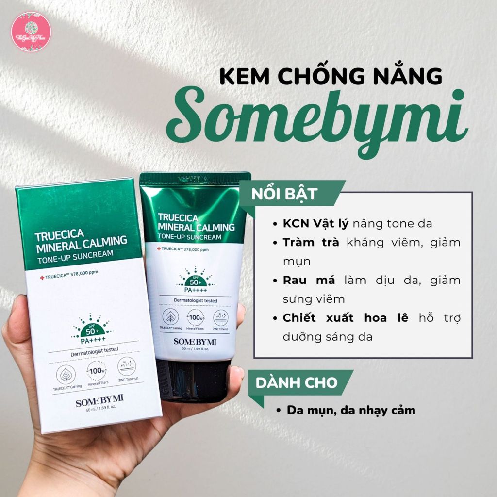 Some By Mi - Truecica Mineral Caling Tone Up Sunscream 50ml