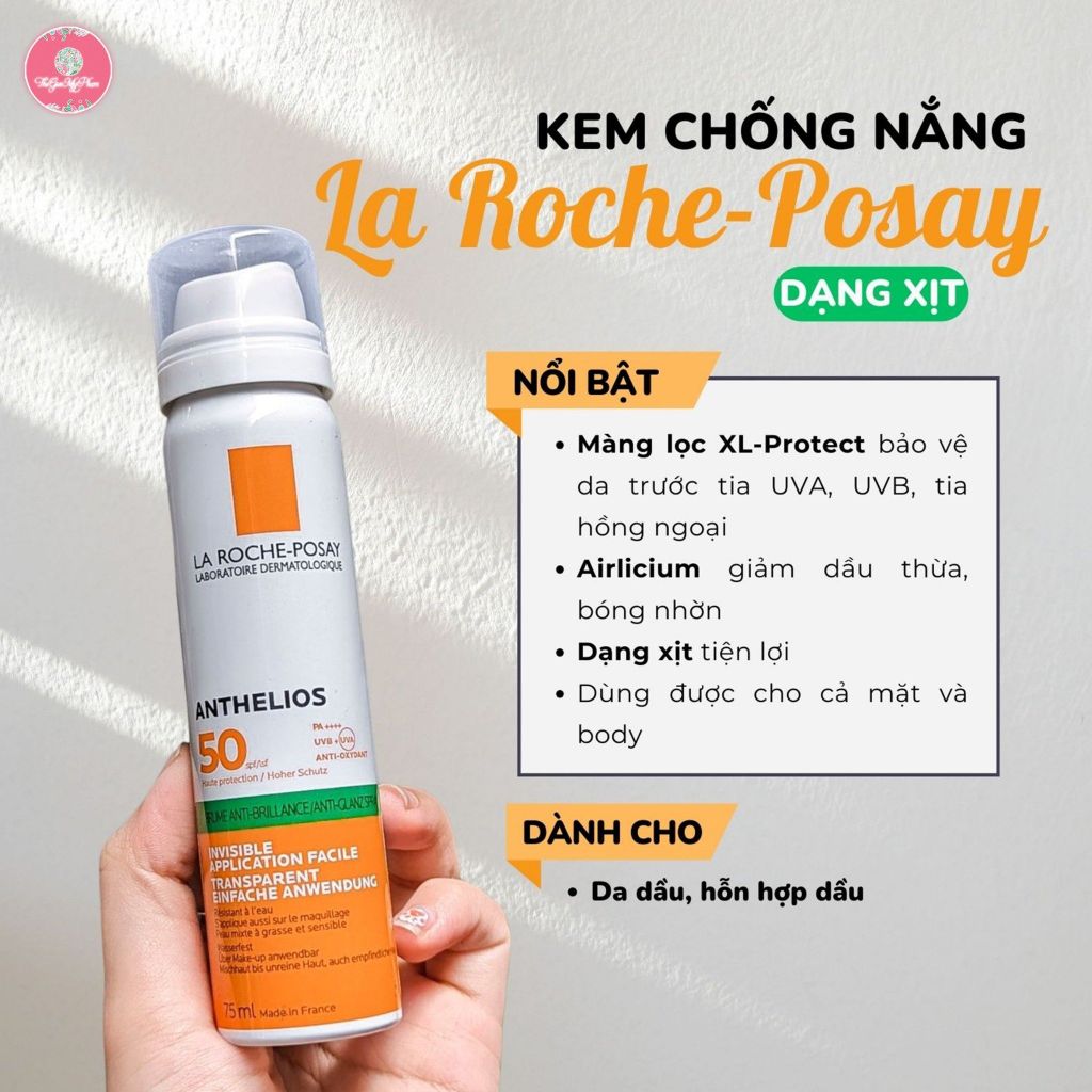 Laroche Posay - Xịt Chống Nắng La Roche Posay 75ml