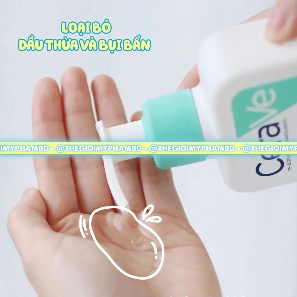 [Mini] Sữa Rửa Mặt CeraVe Sạch Sâu Cho Da Thường Đến Da Dầu 30ml