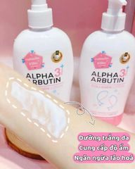 Dưỡng Thể Collagen Alpha ARBUTIN PLUS 500ml