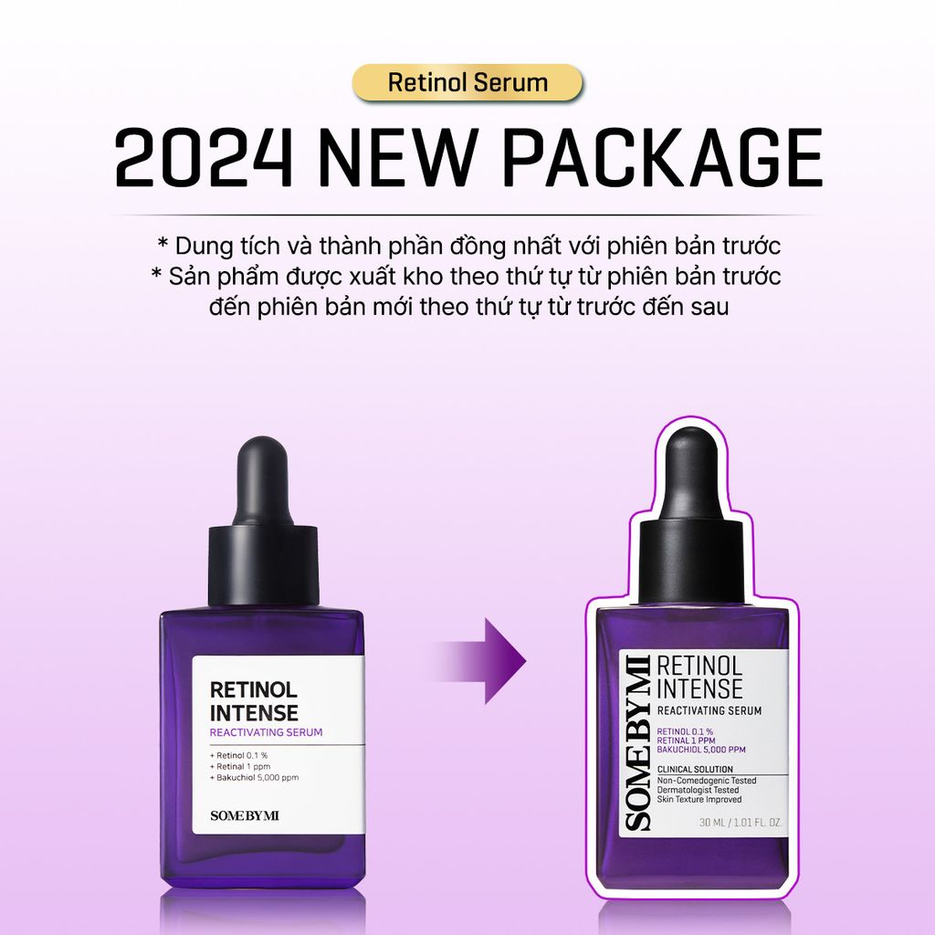 Tinh Chất Retinol Chống Lão Hóa, Căng Bóng Da Some By Mi Retinol Intense Reactivating Serum 30ml