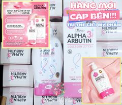 Dưỡng Thể Collagen Alpha ARBUTIN PLUS 500ml