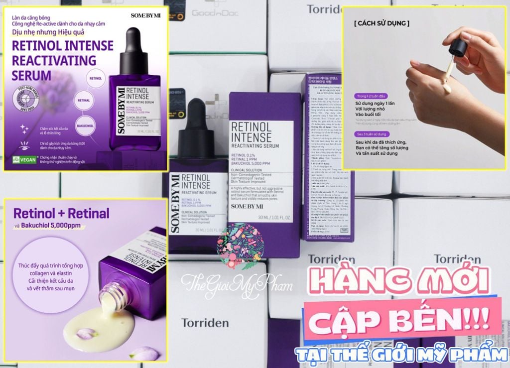 Tinh Chất Retinol Chống Lão Hóa, Căng Bóng Da Some By Mi Retinol Intense Reactivating Serum 30ml