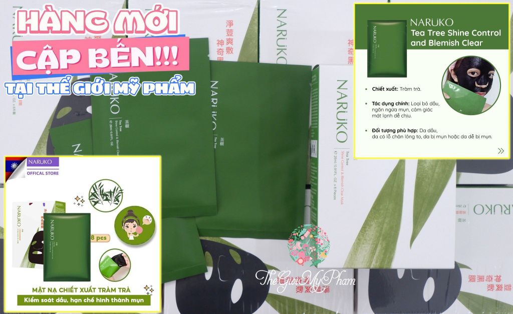 Mặt Nạ Naruko Tea Tree