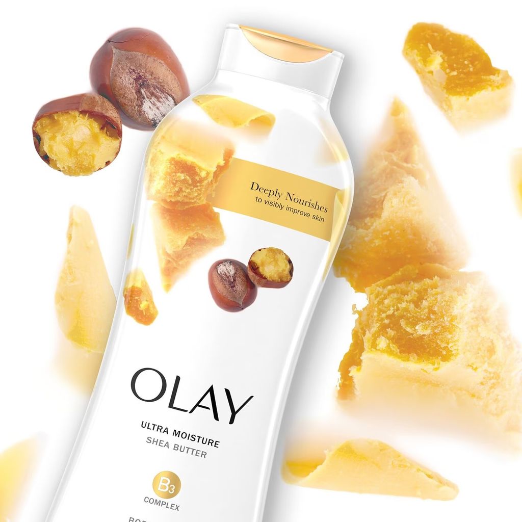 OLAY - Sữa Tắm Dưỡng Ẩm Bơ Hạt Mỡ 650ml