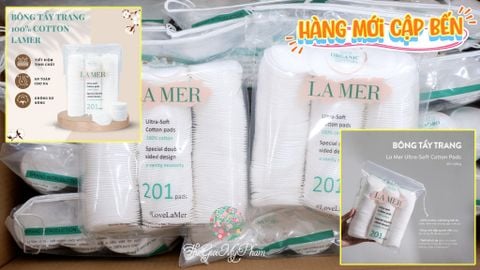 Bông Tẩy Trang La Mer 201 Miếng