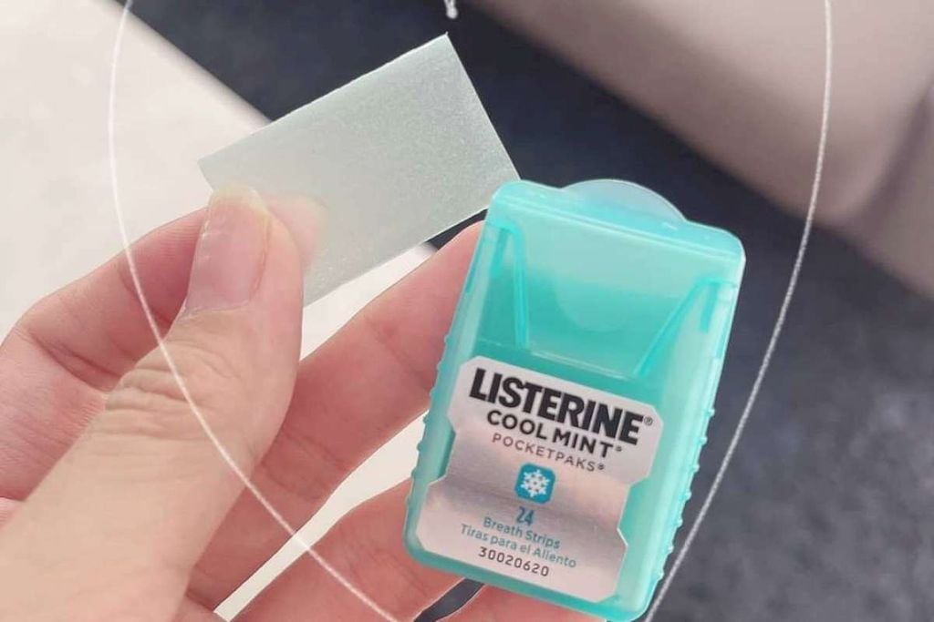 Miếng Ngậm Thơm Miệng Listerine Cool Mint (72 miếng)
