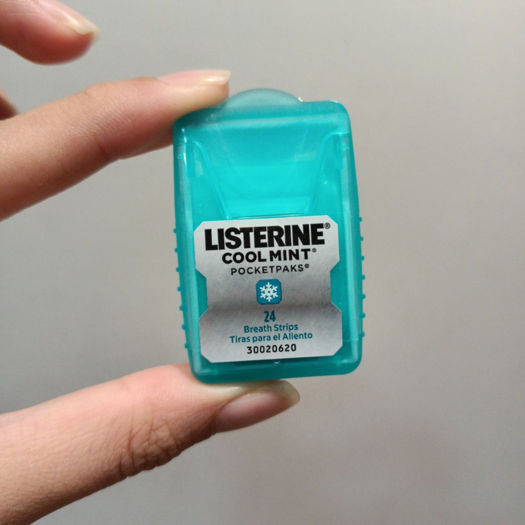 Miếng Ngậm Thơm Miệng Listerine Cool Mint (72 miếng)
