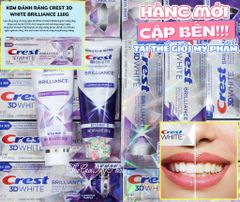 Crest 3D White - KĐR Brilliance #Vibrant Peppermint 130g
