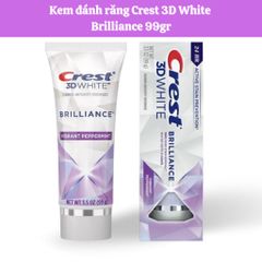Crest 3D White - KĐR Brilliance #Vibrant Peppermint 130g