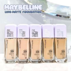 Kem Nền Maybelline Super Stay Up To 30h Lumi Matte Foundation SPF16 35ml #115