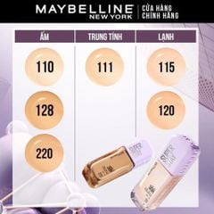 Kem Nền Maybelline Super Stay Up To 30h Lumi Matte Foundation SPF16 35ml #120