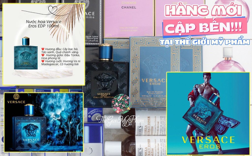 Versace - Eros EDP 100ml (Ko tđ )
