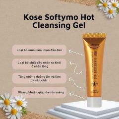 Kem Lột Mụn Mũi Softymo Supper Clear Gel Kose 20g