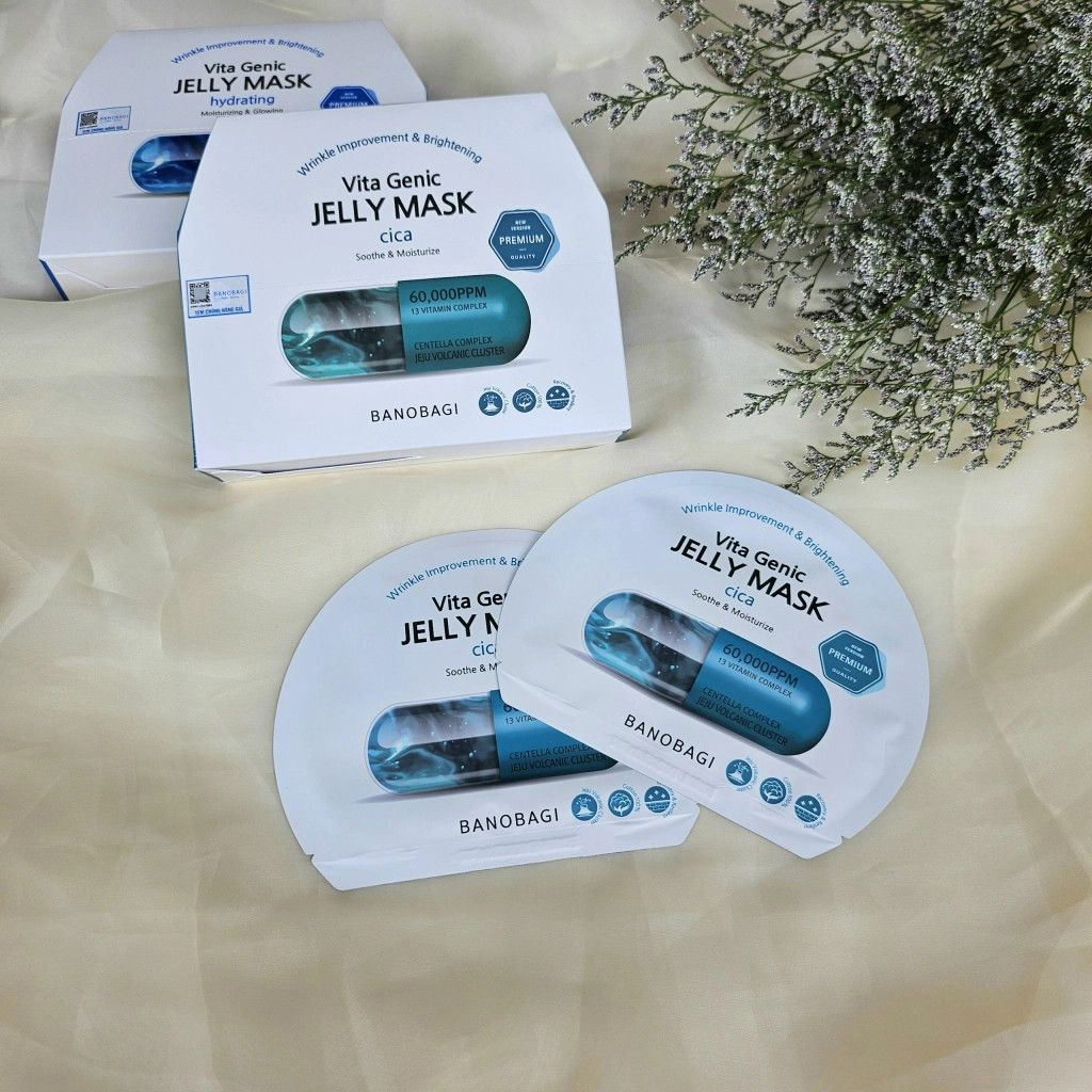 Mặt Nạ Banobagi Premium Centalla Cica (Xanh)