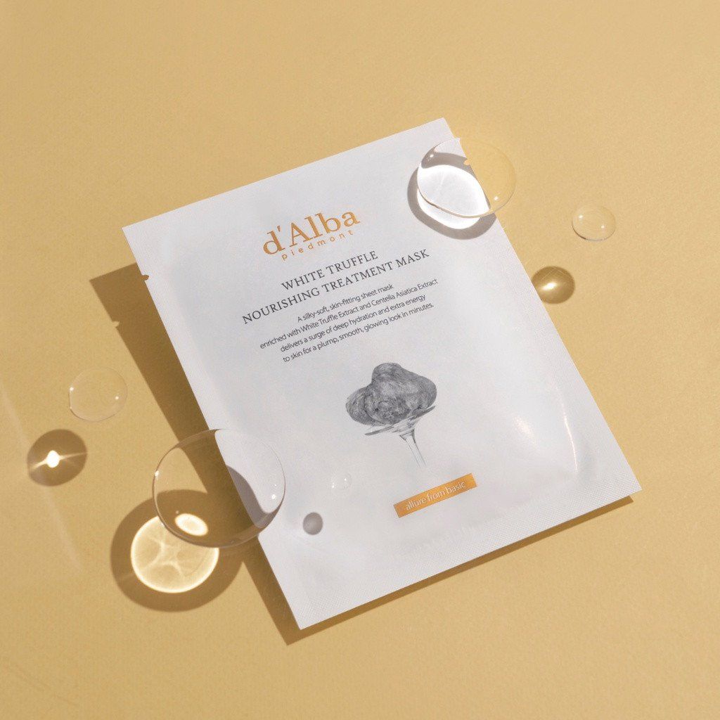 Mặt Nạ d'Alba White Truffle Double Mask Pack Calming & Hydrating