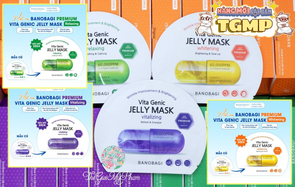 Mặt Nạ Banobagi Premium Vitamin C (Vàng)