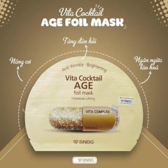 Mặt Nạ BNBG Vita Cocktail #Vàng