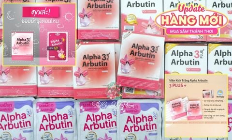 Bột Kích Trắng Alpha Arbutin 3 Plus+ (Đêm)