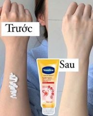 Dưỡng Thể Vaseline Healthy Bright SPF50 70ml (Tuýp Vàng) mini