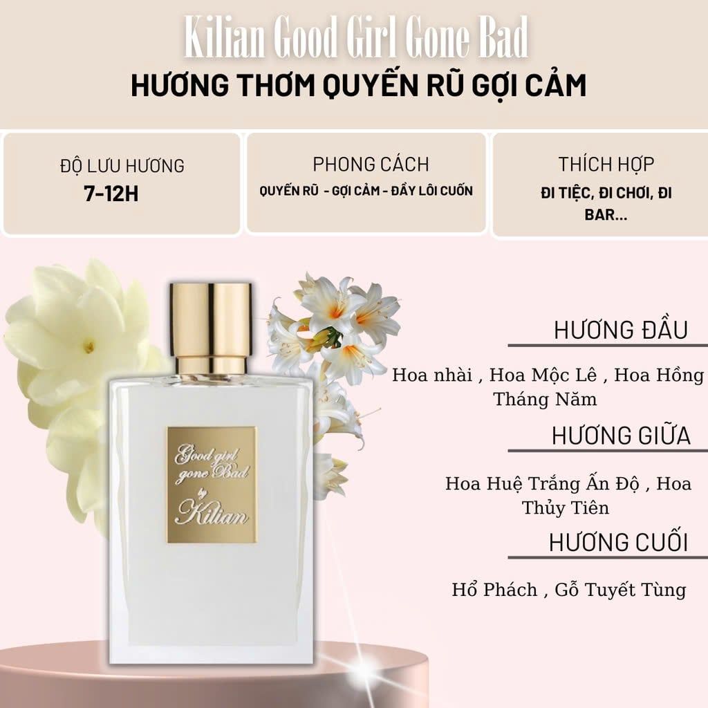 Nước Hoa Nữ Kilian Good Girl Gone Bad EDP 50ml (Ko Tđ)