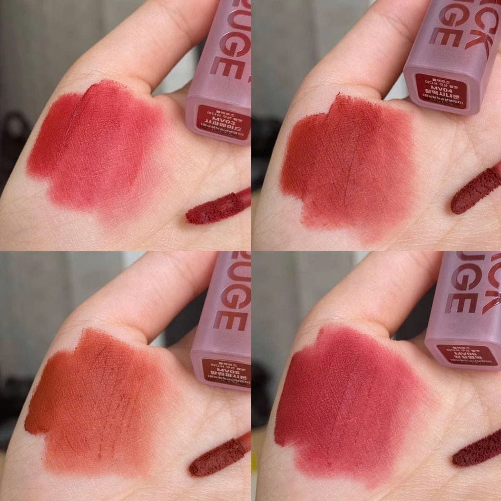 Son Kem Black Rouge Muddish Cushion Velvet #MV06