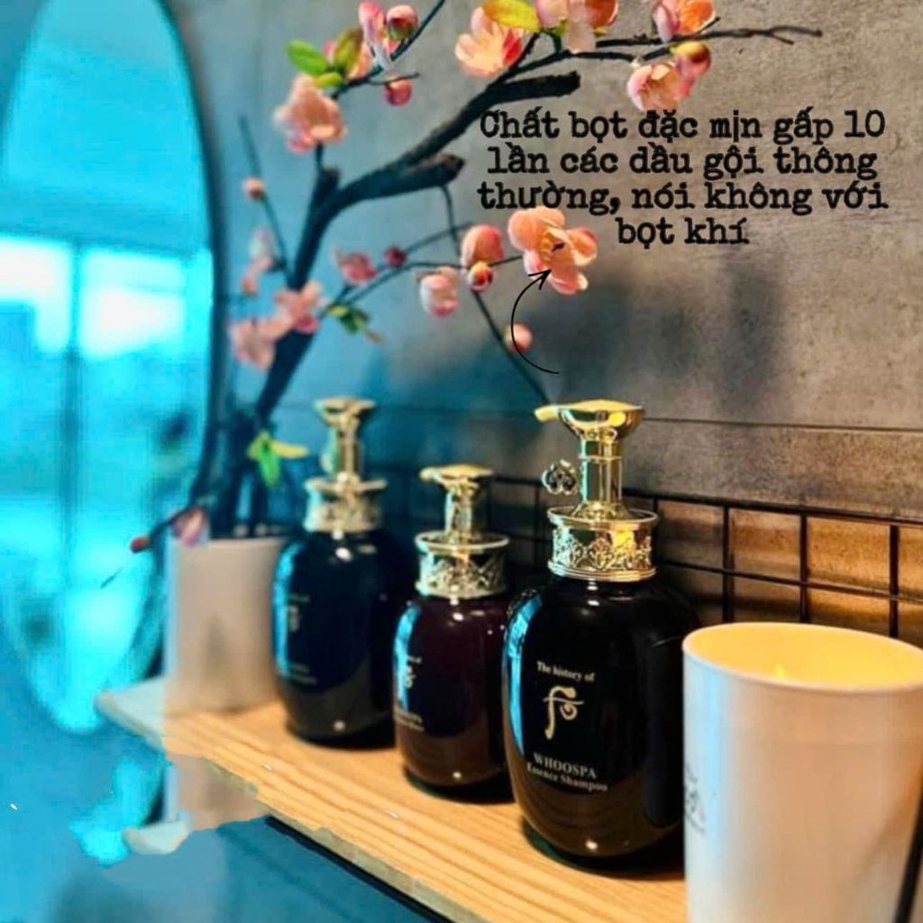 Bộ Dầu Gội và Xả Đông Y Hoàng Cung Whoo Full Size (Ko Tđ)