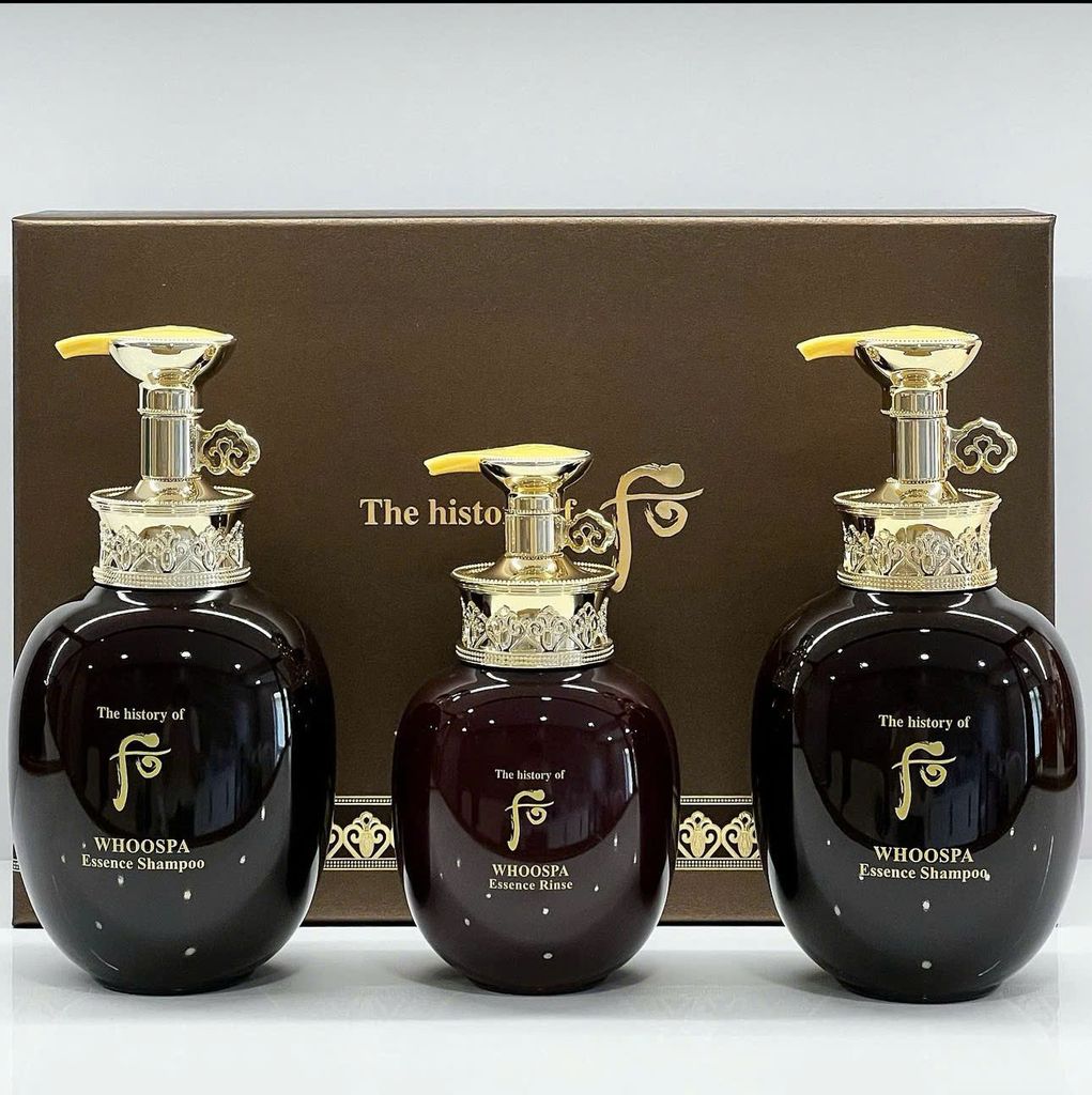 Bộ Dầu Gội và Xả Đông Y Hoàng Cung Whoo Full Size (Ko Tđ)