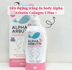Sữa Dưỡng Thể Precious Skin Alpha Arbutin Collagen Lotion 3Plus+ 500ml