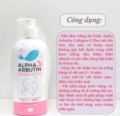 Sữa Dưỡng Thể Precious Skin Alpha Arbutin Collagen Lotion 3Plus+ 500ml