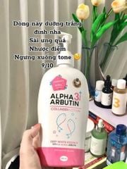 Sữa Dưỡng Thể Precious Skin Alpha Arbutin Collagen Lotion 3Plus+ 500ml