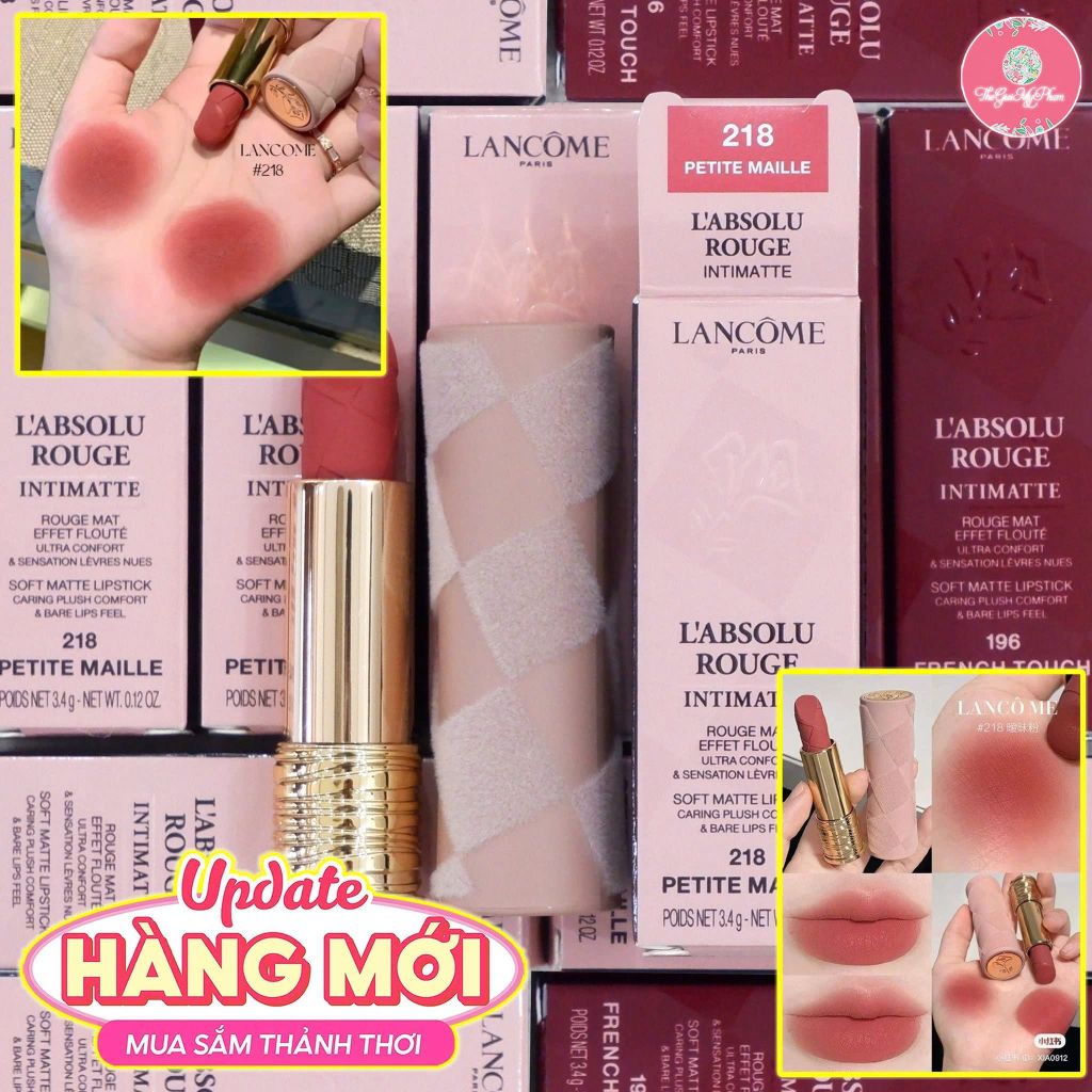 Son Lancome Valentine's Day Limited #218 Petite Maille ( ko tđ)
