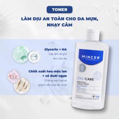 Nước Cân Bằng Mincer Pharma Daily Care Toner Hyaluronic Acid 250ml
