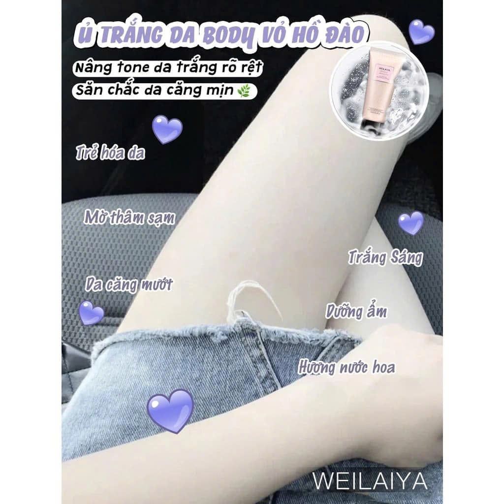 Tẩy Da Chết Weilaiya Niacinamide Brightening Scrub 200ml