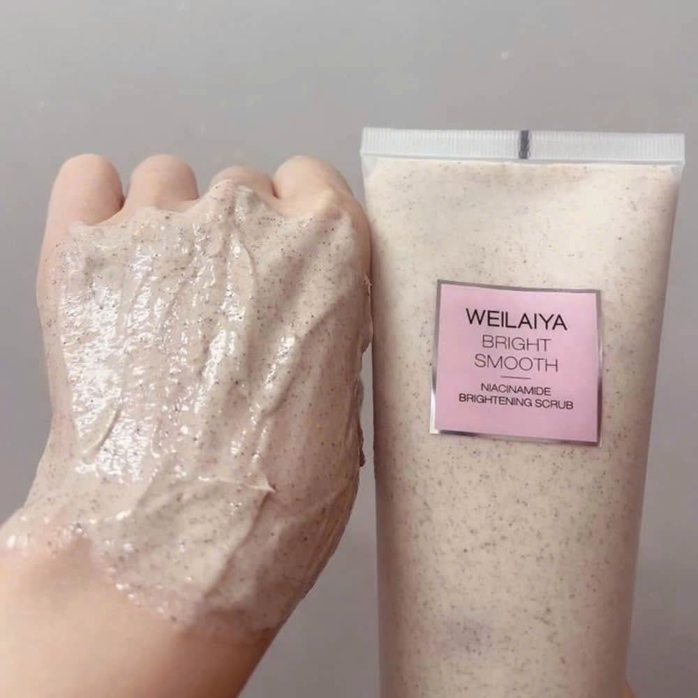 Tẩy Da Chết Weilaiya Niacinamide Brightening Scrub 200ml