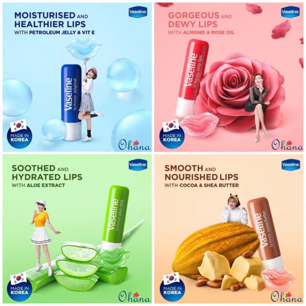 Son Dưỡng Vaseline 4.8g #Original