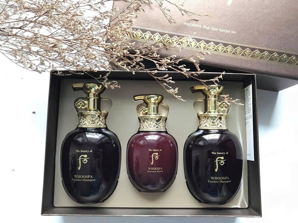 Bộ Dầu Gội và Xả Đông Y Hoàng Cung Whoo Full Size (Ko Tđ)