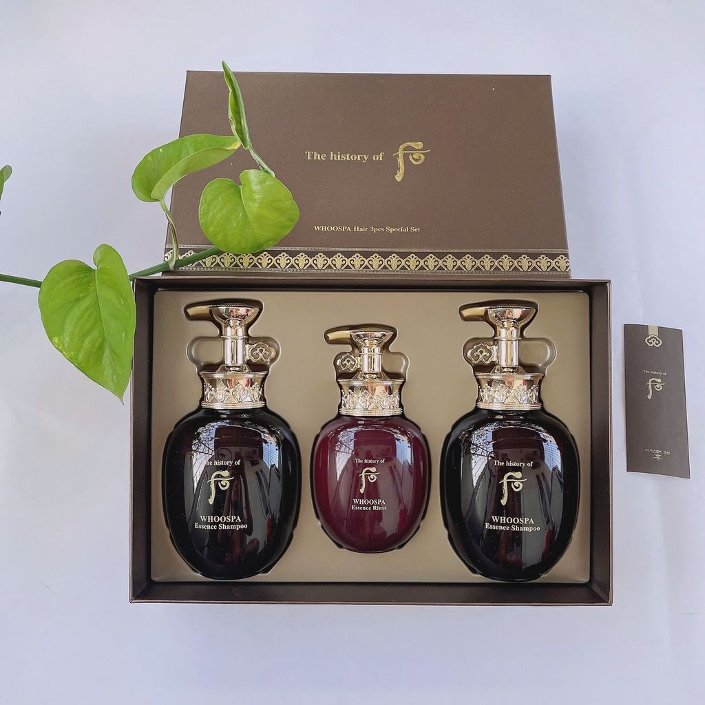Bộ Dầu Gội và Xả Đông Y Hoàng Cung Whoo Full Size (Ko Tđ)